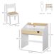 Secretária para Crianças MDF HOMCOM Secretária para Crianças MDF HOMCOM Branco