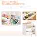 Secretária para Crianças MDF HOMCOM Secretária para Crianças MDF HOMCOM Branco