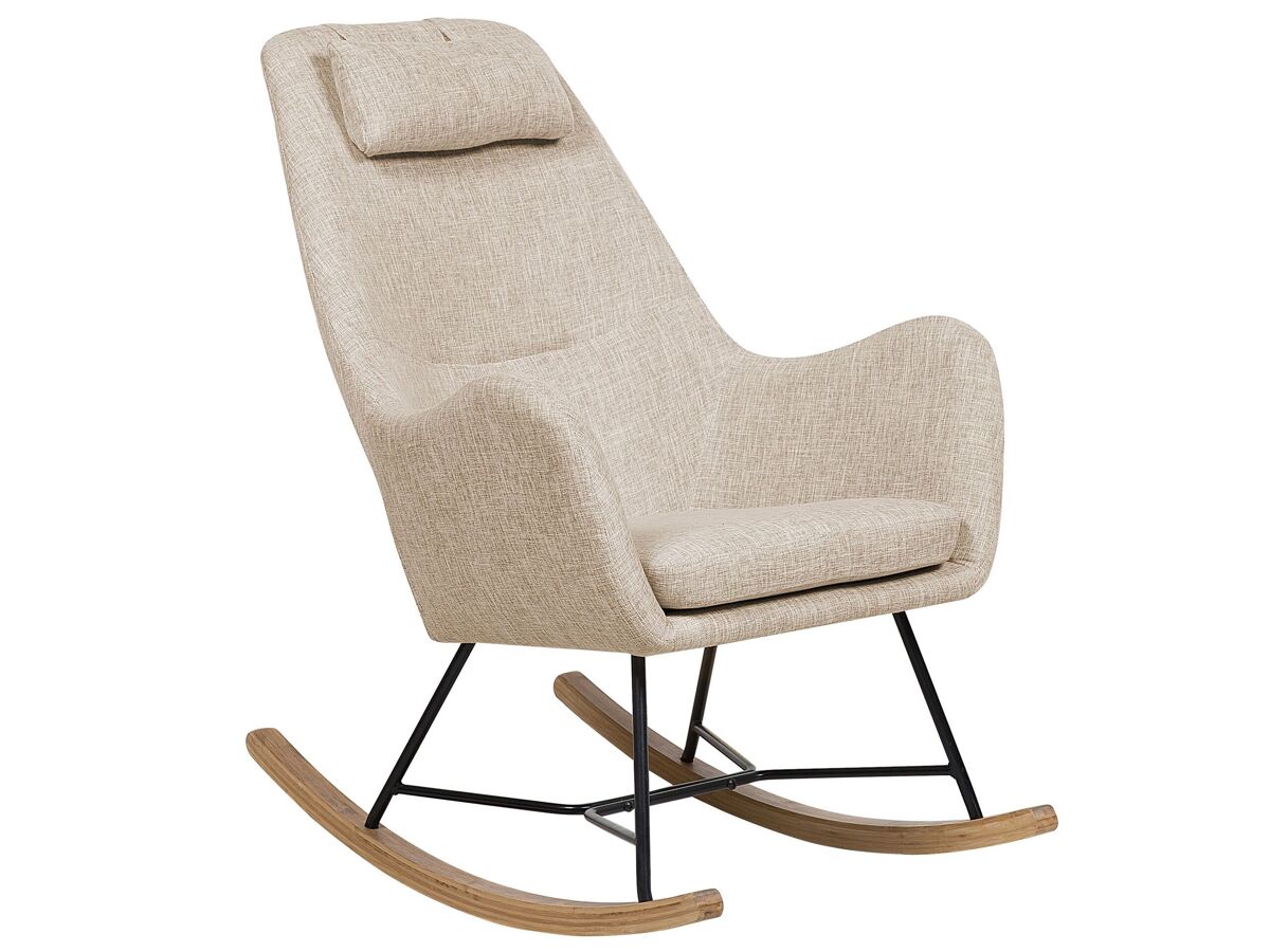 Beliani Sillón mecedora ARRIE
