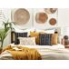 Beliani Almofada decorativa BENZOIN Beliani Almofada decorativa BENZOIN Branco/ Bege