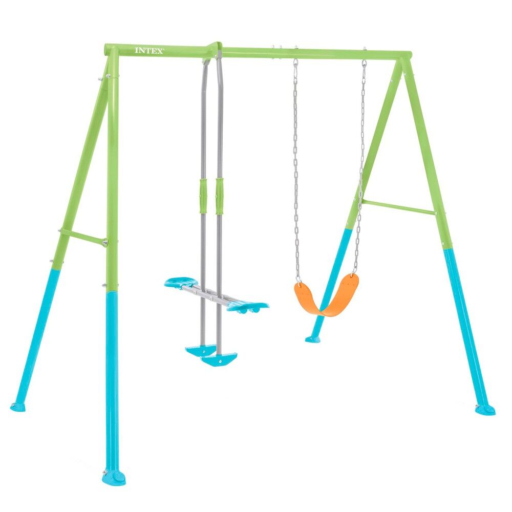 Balanço de jardim infantil com gangorra INTEX
