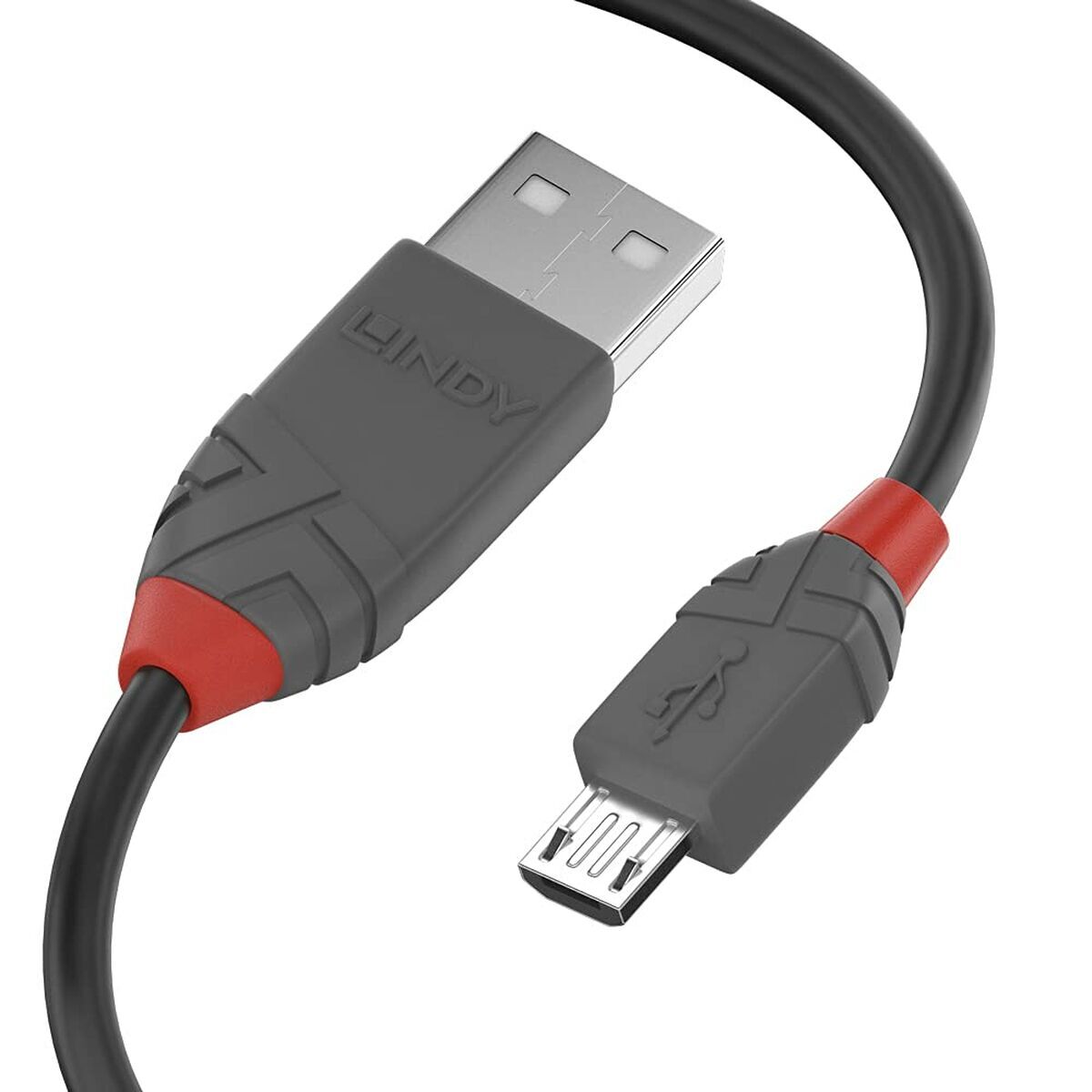Cabo usb lindy 36733 2 m preto