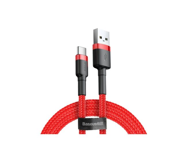 Cabo usb a para usb c baseus catklf-a09 rouge 50 cm 0,5 m