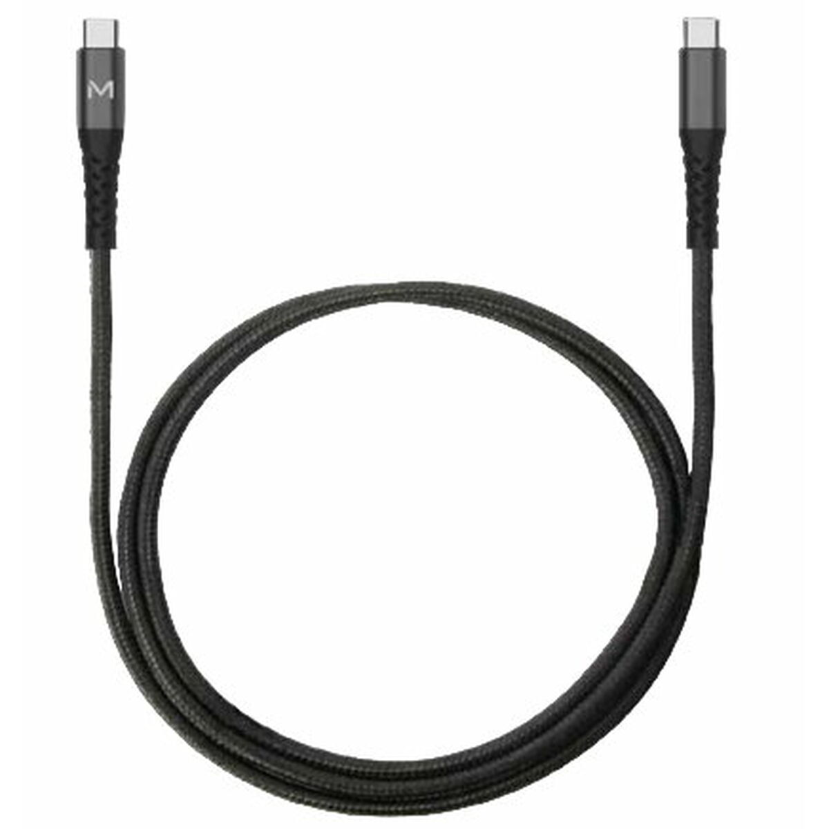 Cabo usb c mobilis 001342 noir 1 m