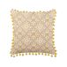 Beliani Cojín decorativo LYCROIS Beliani Cojín decorativo LYCROIS Branco/ Bege