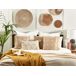 Beliani Cojín decorativo LYCROIS Beliani Cojín decorativo LYCROIS Branco/ Bege