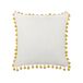 Beliani Cojín decorativo LYCROIS Beliani Cojín decorativo LYCROIS Branco/ Bege