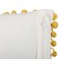 Beliani Cojín decorativo LYCROIS Beliani Cojín decorativo LYCROIS Branco/ Bege