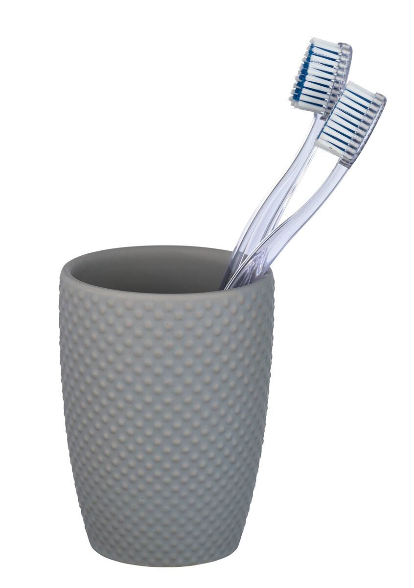 Ponto, vidro cinza de dentes