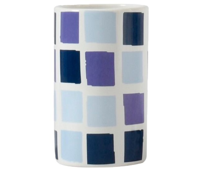 Vidro de mosaico bleu
