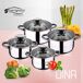 8 peças Bateria de cozinha Bateria 8 peças Bateria de cozinha Bateria Multicor