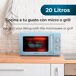 Cecotec ProClean 3110 Retro Yellow Micro-ondas mecânico com grill de 20 l e 700 W. Cecotec ProClean 3110 Retro Yellow Micro-ondas mecânico com grill de 20 l e 700 W. Azul