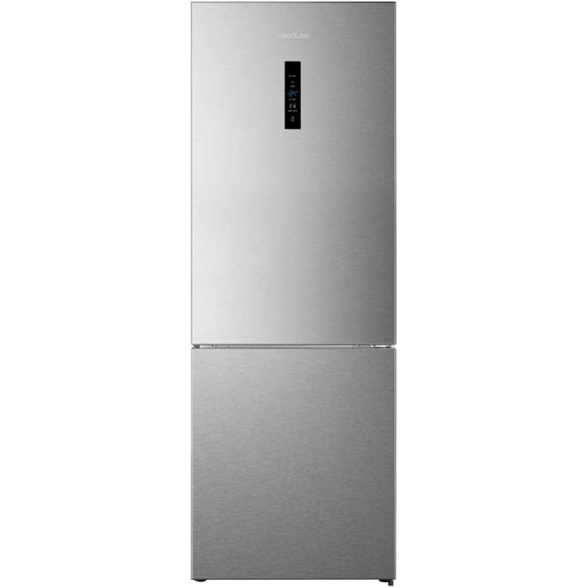 Cecotec frigorífico combi de 2 m de altura por 70 cm de largura, 495 l, classe e, 39 db, metal cooling, total no frost