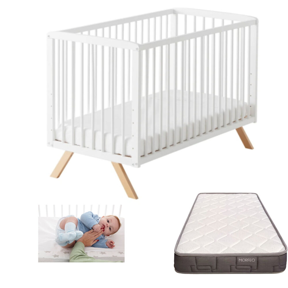 Berço de co-sleeping Nuru + colchão Morfeo