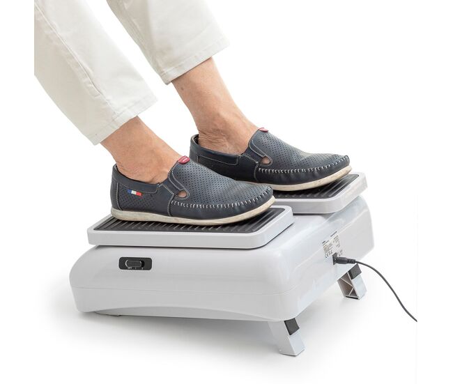 Exercitador de pernas passivo para caminhar sentado trekker innovagoods