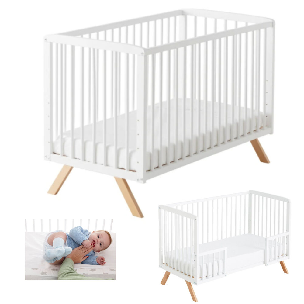 Berço de co-sleeping Nuru + grades de proteção