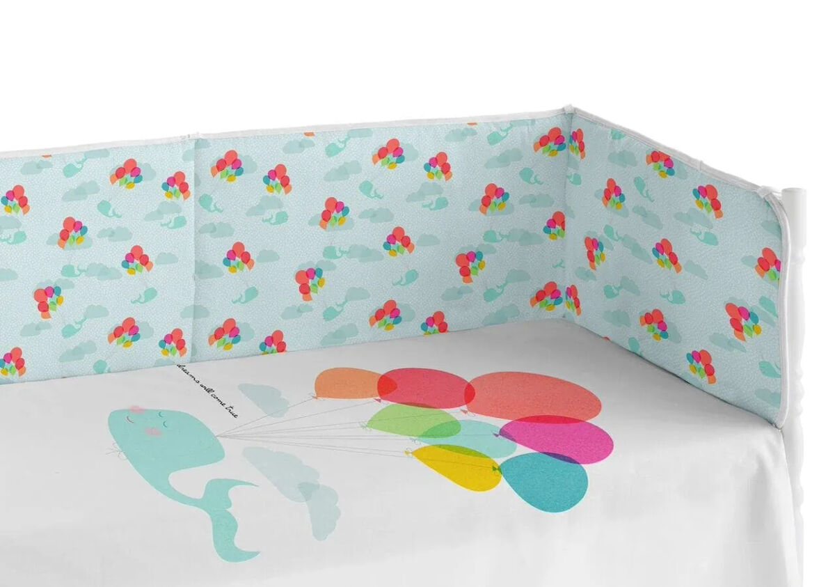 Capa de colchão de berço respirável