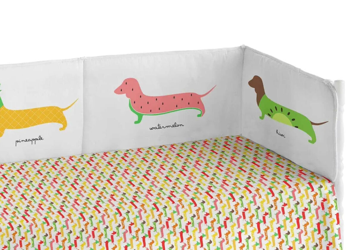 Capa de colchão de berço respirável