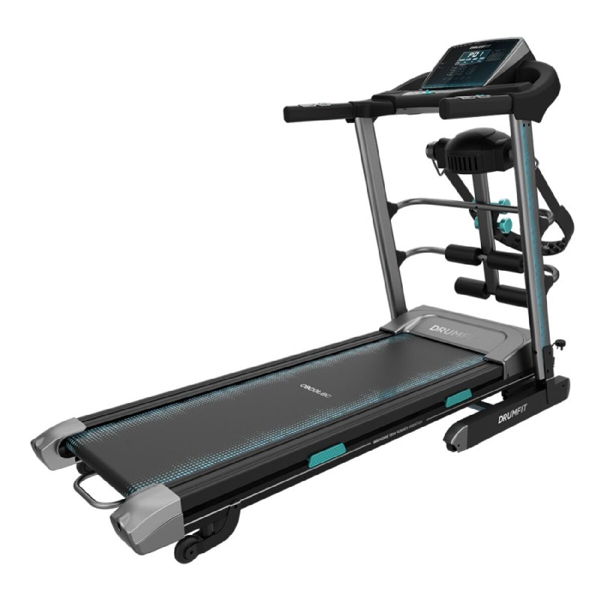 Cecotec passadeira de corrida dobrável com 1 500 w de potência máxima. de 1 a 16 km/h. 12 programas pré-definidos. sistema de