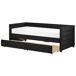 Beliani Cama de dia com arrumação Veludo MARRAY 98x214 Beliani Cama de dia com arrumação Veludo MARRAY 98x214 Creme