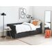 Beliani Cama de dia com arrumação Veludo MARRAY 98x214 Beliani Cama de dia com arrumação Veludo MARRAY 98x214 Creme