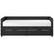 Beliani Cama de dia com arrumação Veludo MARRAY 98x214 Beliani Cama de dia com arrumação Veludo MARRAY 98x214 Creme