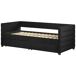 Beliani Cama de dia com arrumação Veludo MARRAY 98x214 Beliani Cama de dia com arrumação Veludo MARRAY 98x214 Creme