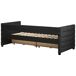 Beliani Cama de dia com arrumação Veludo MARRAY 98x214 Beliani Cama de dia com arrumação Veludo MARRAY 98x214 Creme