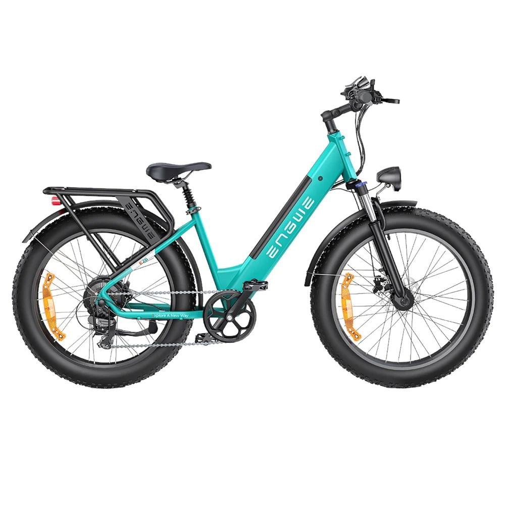 Bicicleta elétrica passo a passo ENGWE E26 - 250W 768WH 140KM
