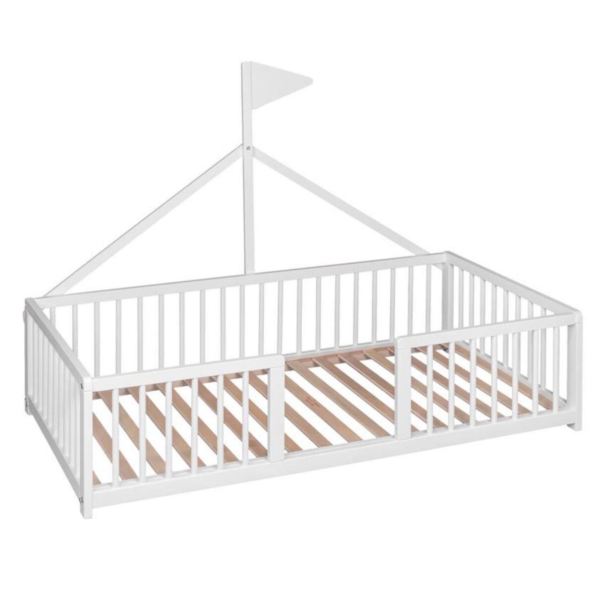 Cama infantil tipi Apache Wonderland Nat 34x144