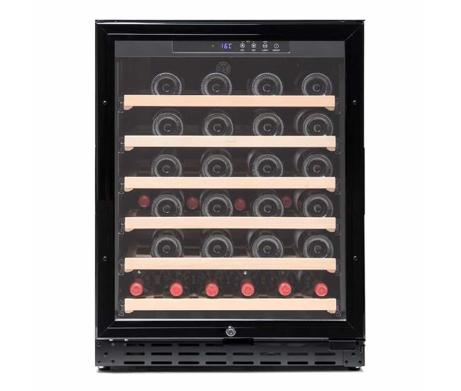 Cave de vinho 46 garrafas vinobox 50 gc 1t noir instalação livre ou encastre monotemperatura