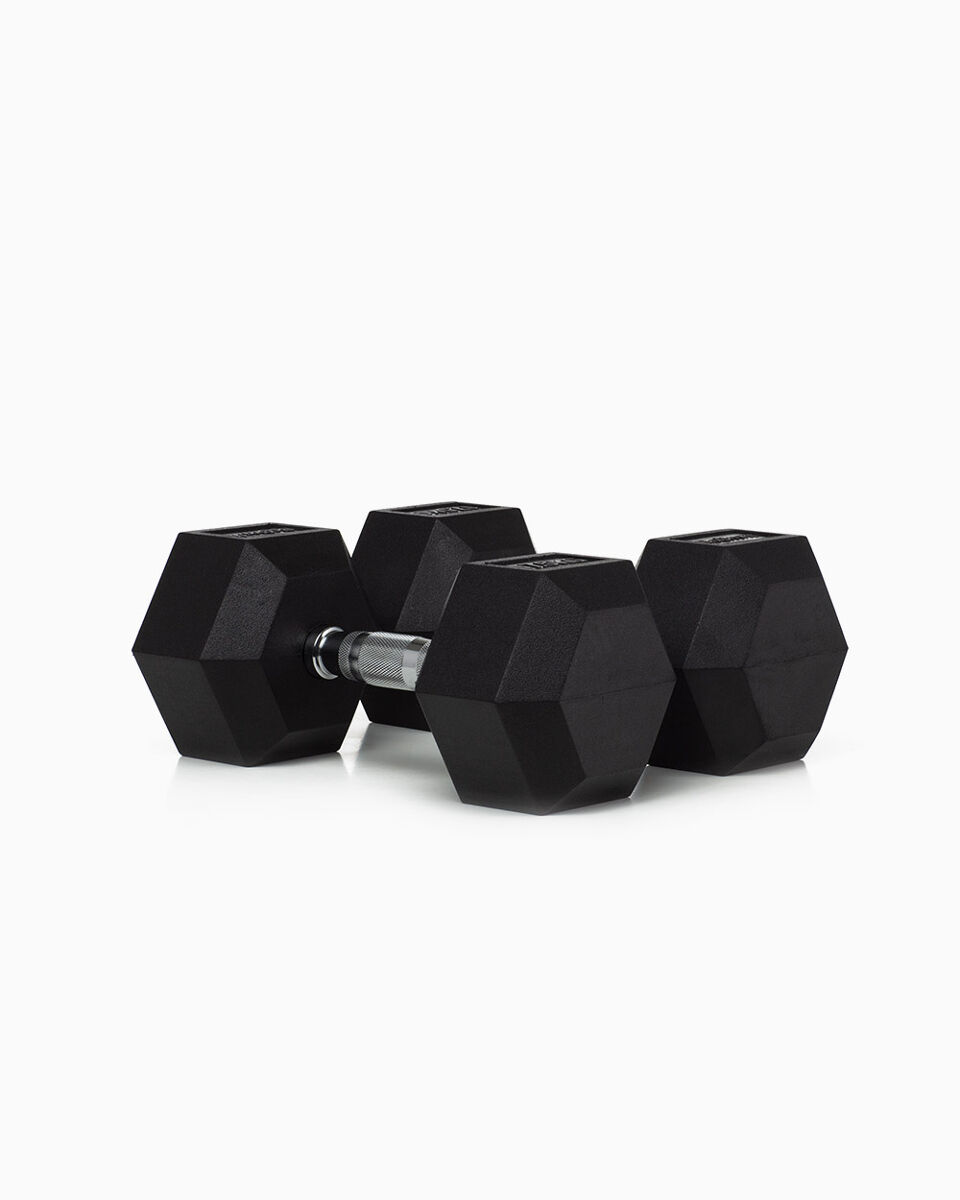 Halteres hexagonais 12,5kg (par) - boomfit
