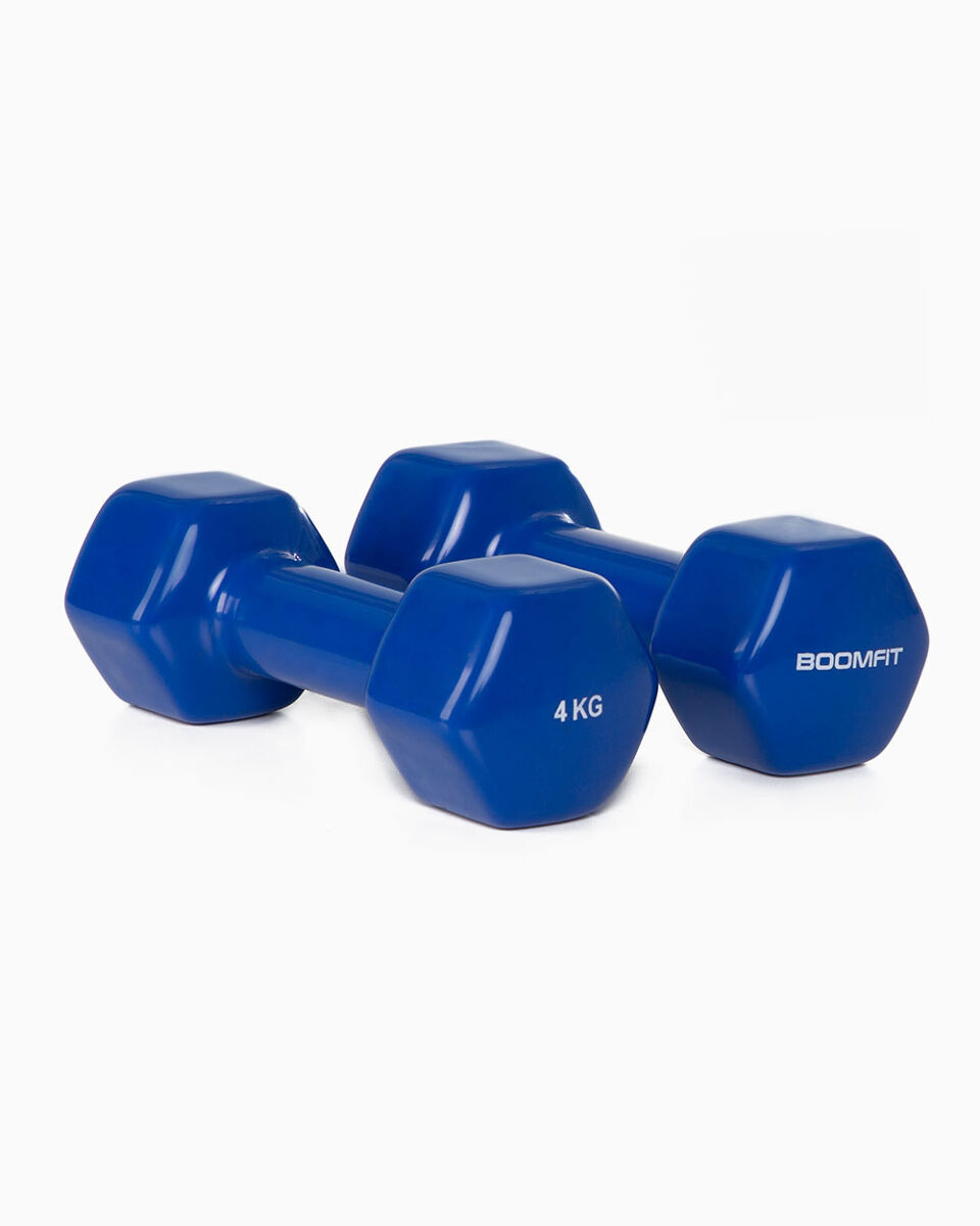 Halteres de vinil 4kg (par) - boomfit