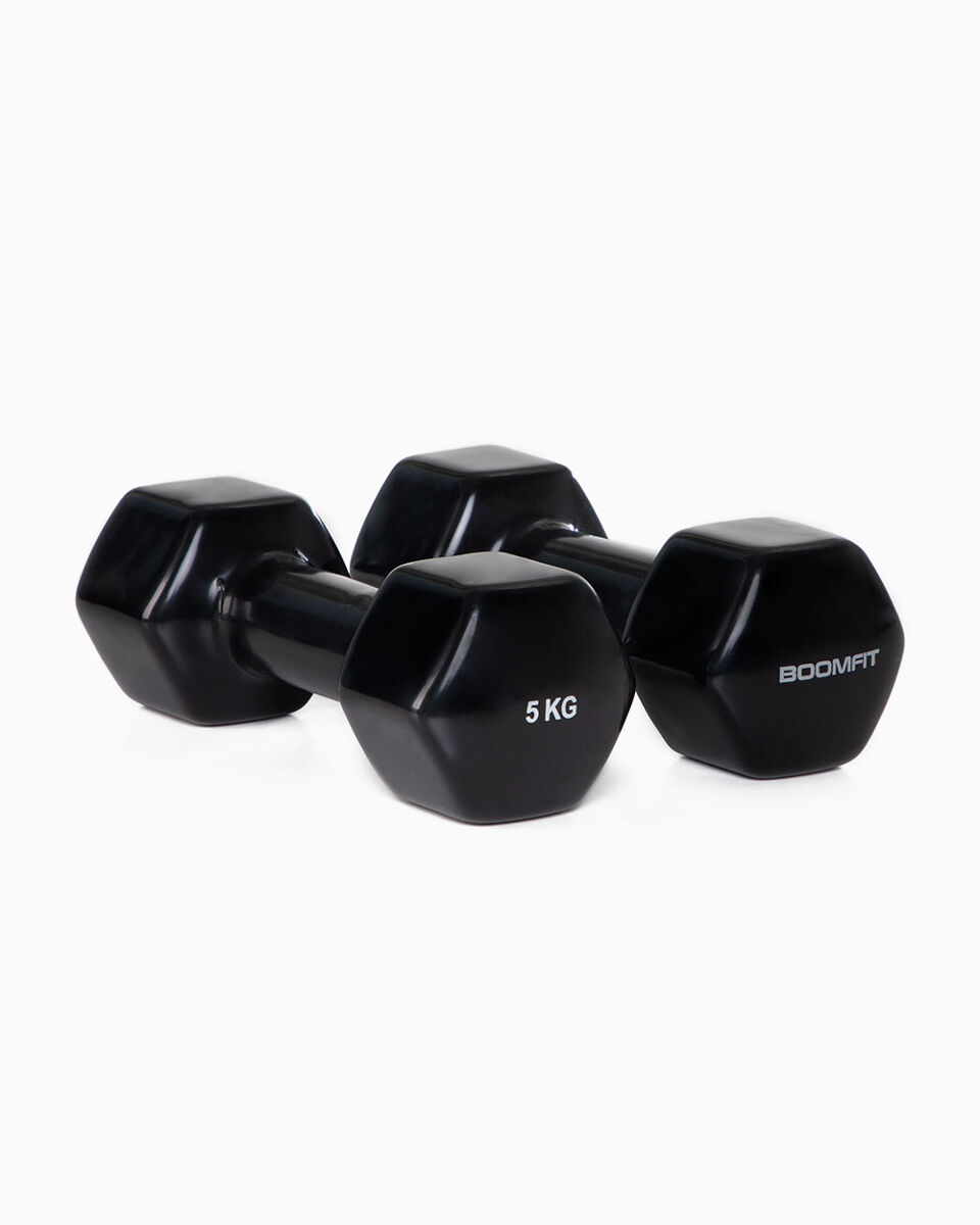 Halteres de vinil 5kg (par) - boomfit