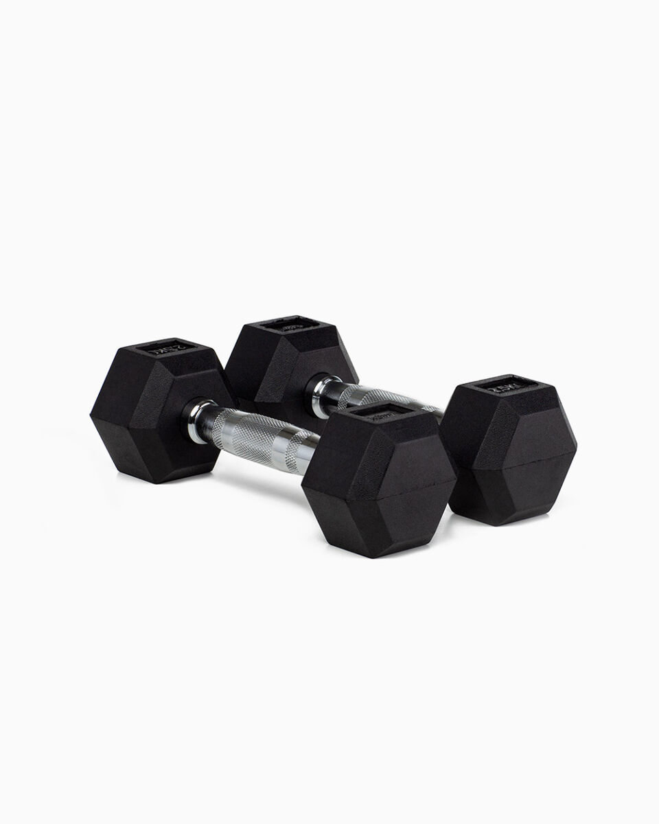 Halteres hexagonais 2kg (par) - boomfit
