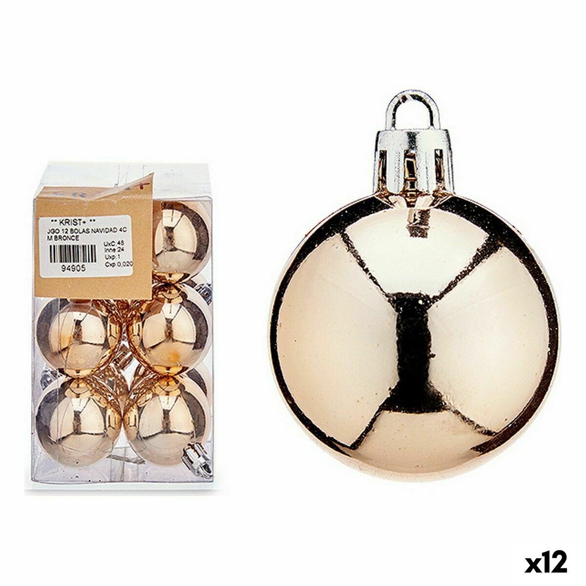 Conjunto de bolas de Natal