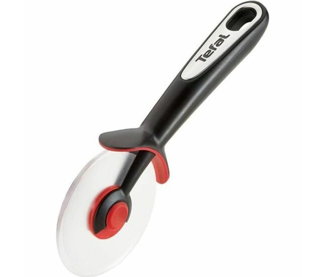 Cortador de pizza tefal ingenio k2071114 rouge/blanc acier plástico