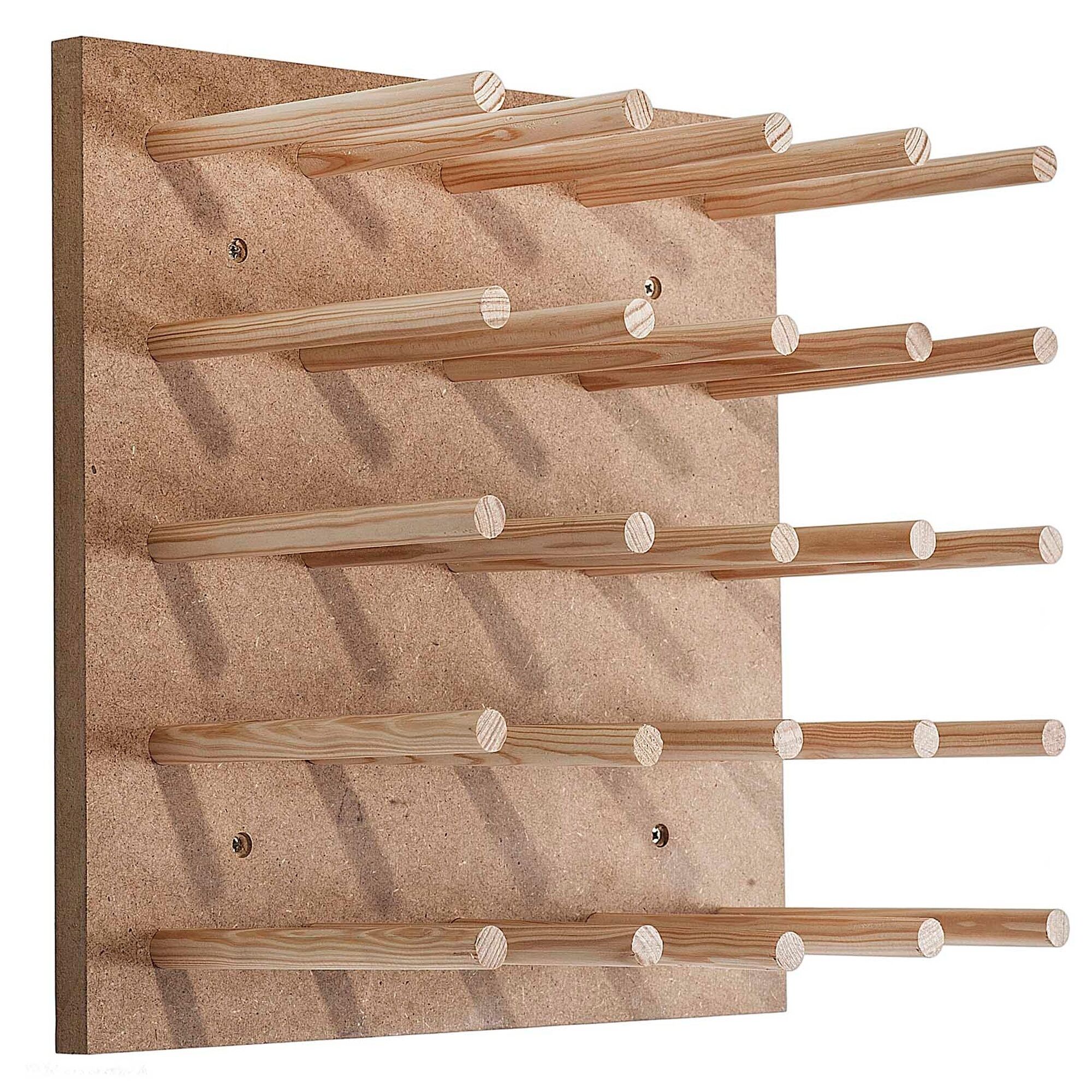 Porta-garrafas de parede