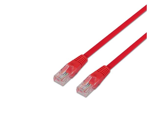 Cabo de rede rígido utp categoria 6 aisens a135-0237 rouge 50 cm