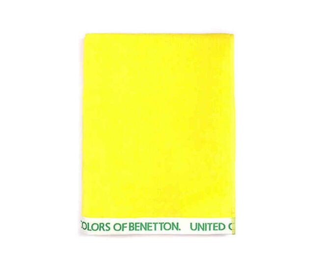 Toalha de praia benetton rainbow - amarelo