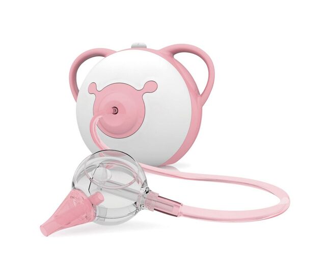 Aspirateur nosiboo cor de rosa bebé électrique