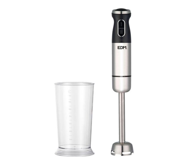 Varinha mágica edm 800w com copo medidor em aço inoxidável