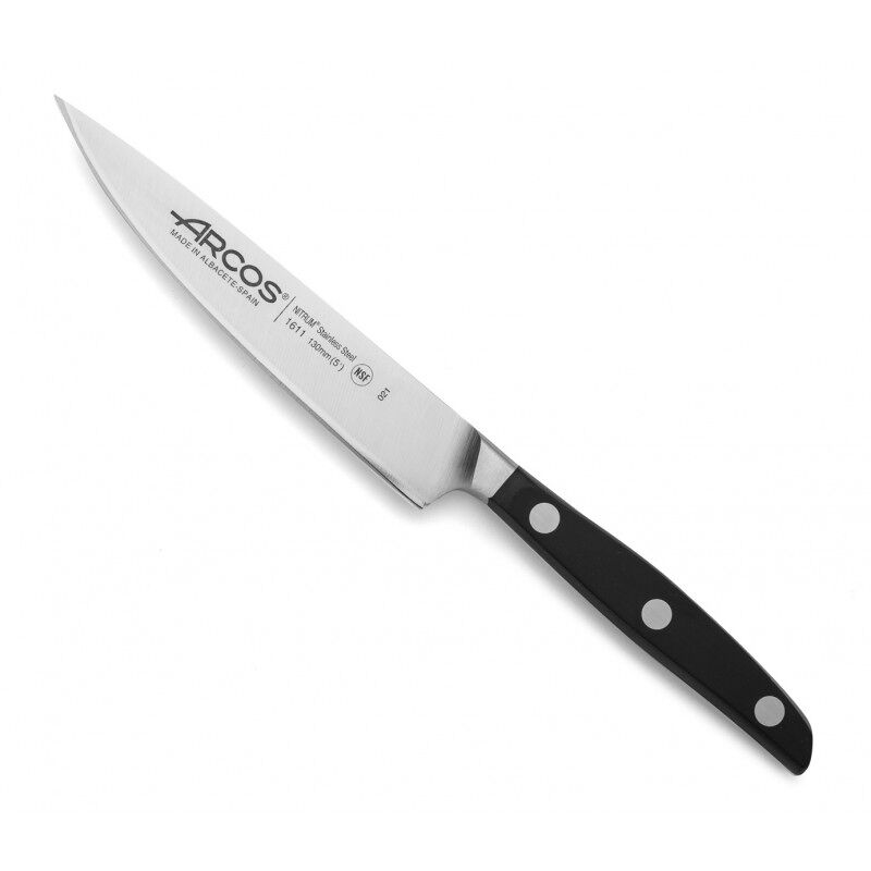 Faca para legumes arcos lâmina manhattan 130 mm, forjada numa só peça