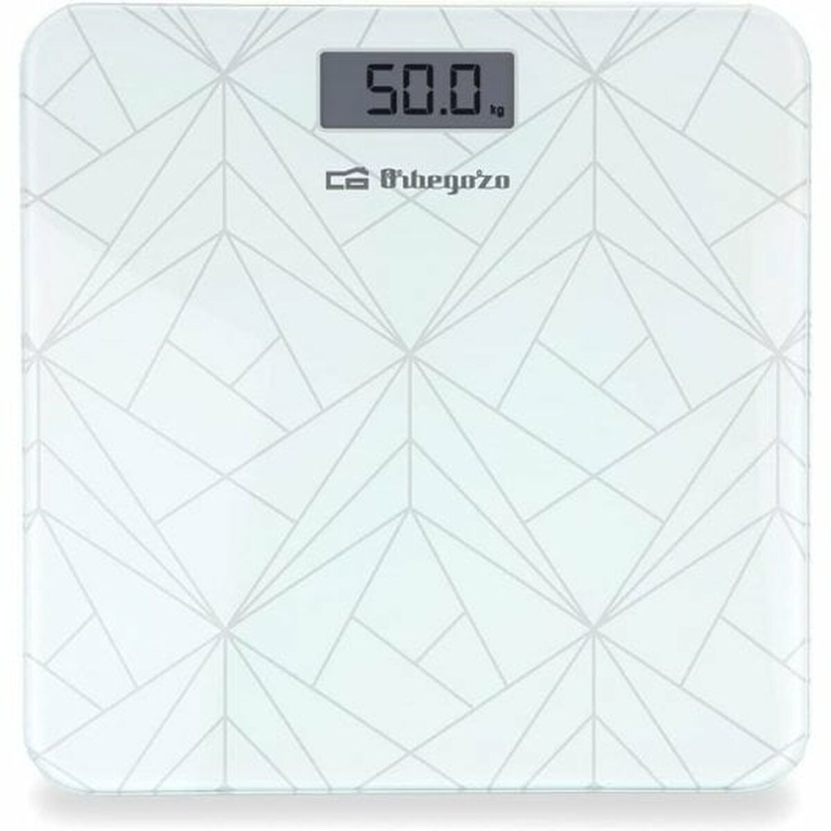 Balança digital para casa de banho orbegozo pb 2218 branco vidro