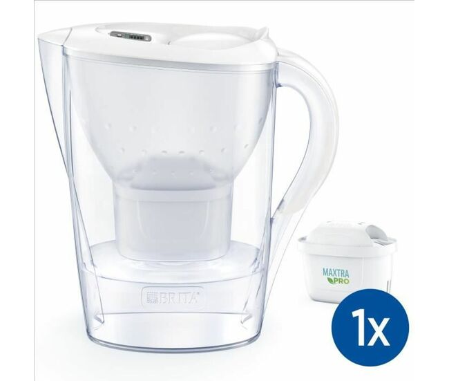 Caneca filtrante brita marella blanc 2,4 l