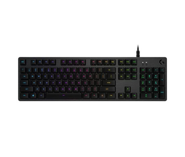 Clavier logitech lightsync g512 gaming noir iluminação rgb azerty