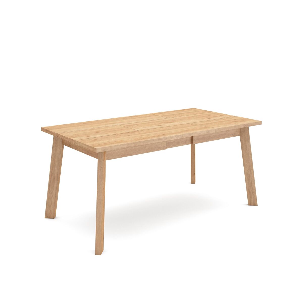 Mesa sala de jantar, mesa cozinha, 167x90x75cm, para 8 pessoas, pés de madeira, carvalho
