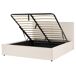 Beliani Cama baú Poliéster MOISSAC 177x224 Beliani Cama baú Poliéster MOISSAC 177x224 Azul Claro