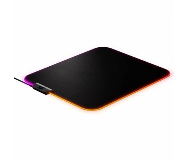 Tapete de rato gaming steelseries qck prism cloth rgb gaming noir multicolor