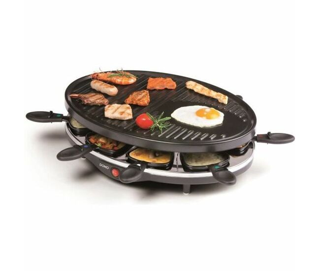 Grelha grill domo do9038g noir 1200 w